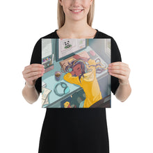 Load image into Gallery viewer, Lazy Saturday LOFI Girl - Canvas Print - Zen Buster