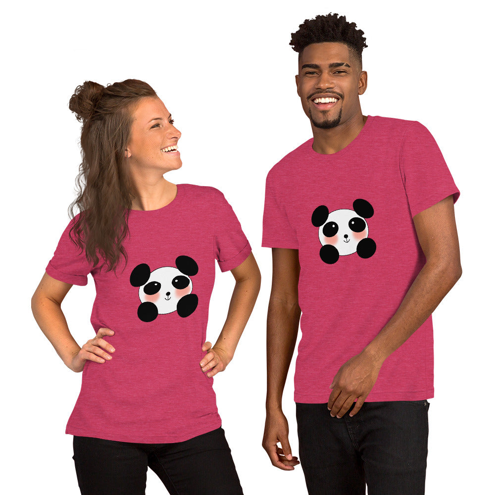 Panda Short-Sleeve Unisex T-Shirt - Zen Buster